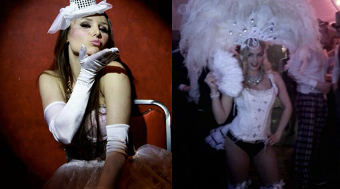 Burlesque performer